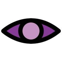 eye icon, easter Theme vector