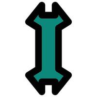 wrench icon, easter Theme vector