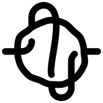 icono de gusano, tema de Pascua vector