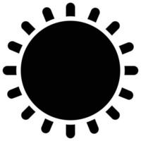 sun icon, easter Theme vector