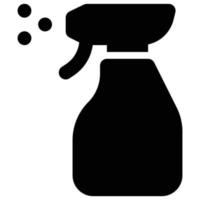 cleaning spray icon, easter Theme vector