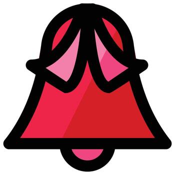 bell icon, easter Theme vector