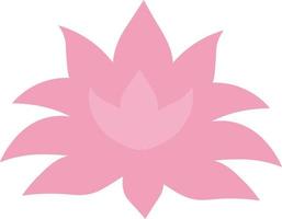 Lotus flower - yoga vector