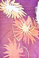 abstract pattern on silk batik photo