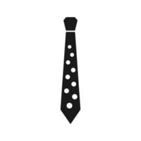 tie icon, necktie icon in trendy flat design vector