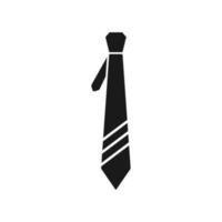 tie icon, necktie icon in trendy flat design vector