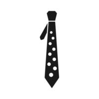 tie icon, necktie icon in trendy flat design vector