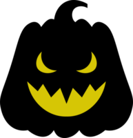 halloween pumpa design illustration isolerat på transparent bakgrund png