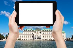 photographs Upper Belvedere Palace in Vienna photo