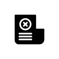 Invoice Icon Free vector