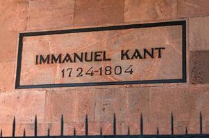 Immanuel Kant memorial. Kaliningrad, Koenigsberg, Russia photo