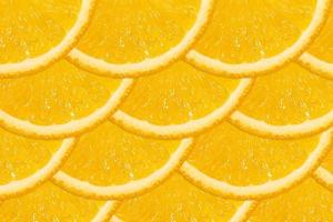 Fresh juicy fruit, orange, yellow background photo