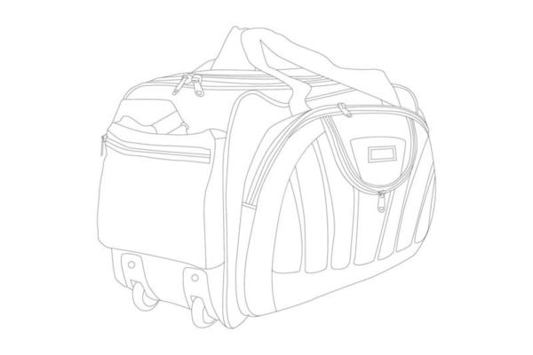 Duffle Bag Vector Art, Icons, and Graphics for Free Download