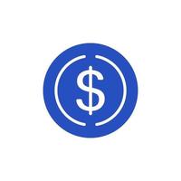 icono de vector de moneda usd de stablecoin