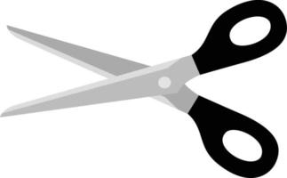 Scissors icon on white background. vector