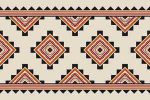 patrón geométrico étnico sin fisuras tradicional. estampado de adornos étnicos aztecas. estilo de patrón tribal. vector