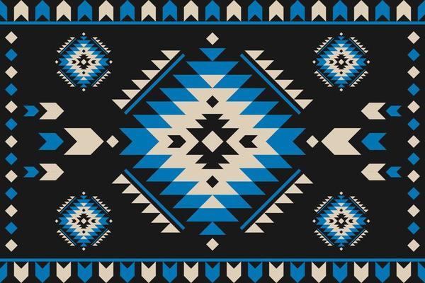Carpet tribal pattern art. Geometric ethnic seamless pattern traditional. Aztec ethnic ornament print. Mexican style.