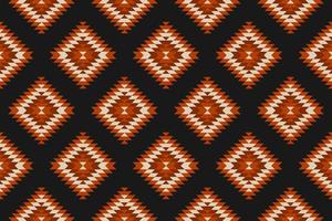 Geometric ethnic seamless pattern traditional. Aztec ethnic ornament print. Tribal pattern style. vector