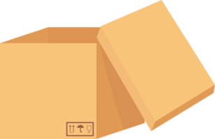 cardboard boxes carton collection png