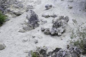 White Mountain texture, marble quarry photo