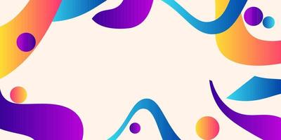 creative abstract colorful background design gradient geometric vector