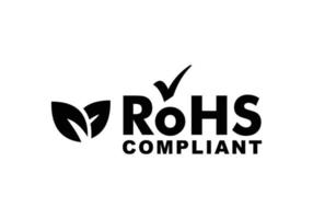 Rohs icon symbol vector