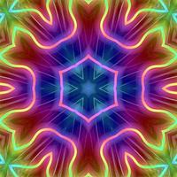 Abstract kaleidoscope background. Beautiful kaleidoscope seamless pattern. Multicolor mosaic texture. Seamless kaleidoscope texture. Unique kaleidoscope design vector