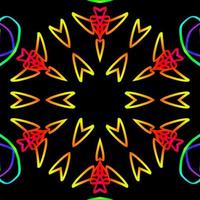 Abstract kaleidoscope background. Beautiful kaleidoscope seamless pattern. Multicolor mosaic texture. Seamless kaleidoscope texture. Unique kaleidoscope design vector