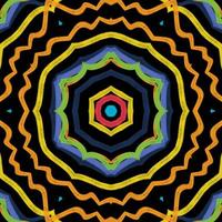 Abstract kaleidoscope background. Beautiful kaleidoscope seamless pattern. Multicolor mosaic texture. Seamless kaleidoscope texture. Unique kaleidoscope design vector
