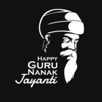 feliz gurú nanak jayanti vector