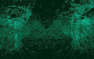 Abstract grunge texture splash paint dark green color background vector