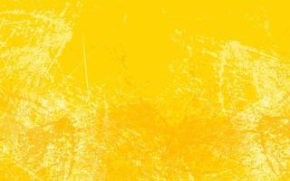 Abstract grunge texture yellow color splash paint background vector