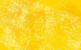 Abstract grunge texture yellow color splash paint background vector