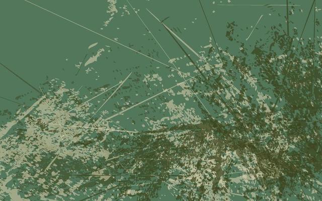 Abstract green color grunge texture splash paint background
