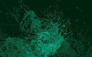 Abstract grunge texture splash paint dark green color background vector