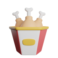 Chicken Bucket Crunchy png