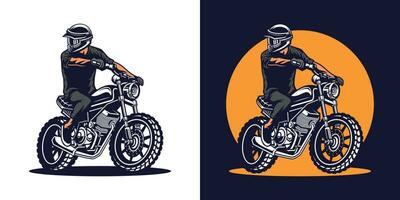 vector de motocicletas personalizadas