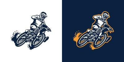 motocross logo vector