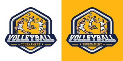 volleyball logo vector