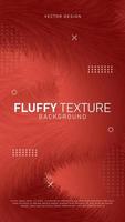 Modern abstract fluffy texture background vector