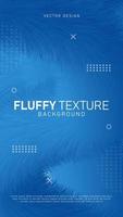 Modern abstract fluffy texture background vector