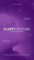 Modern abstract fluffy texture background vector