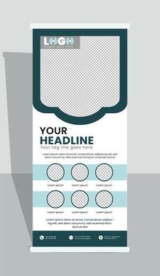 Corporate roll-up banner, Business roll-up banner, Roll up x stand banner