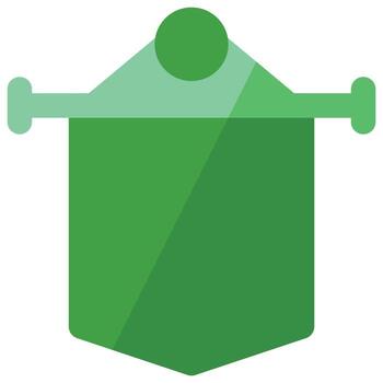 flag icon, easter Theme vector