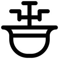 chandelier icon, easter Theme vector