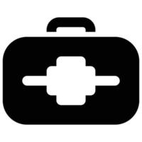 first aid kit icon, traveling Theme vector