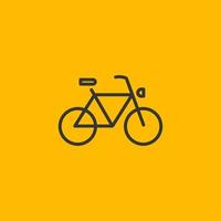 vector de logotipo de bicicleta