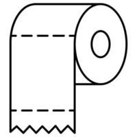 Toilet paper  which can easily modify or edit vector