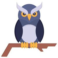 Owl Which Can Easily Modify Or Edit vector