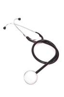 medical stethoscope on a white background photo